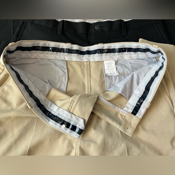 Lot of 2 Callaway Men’s Golf Pants 36X34 Pair Khaki & Black - Picture 5 of 8